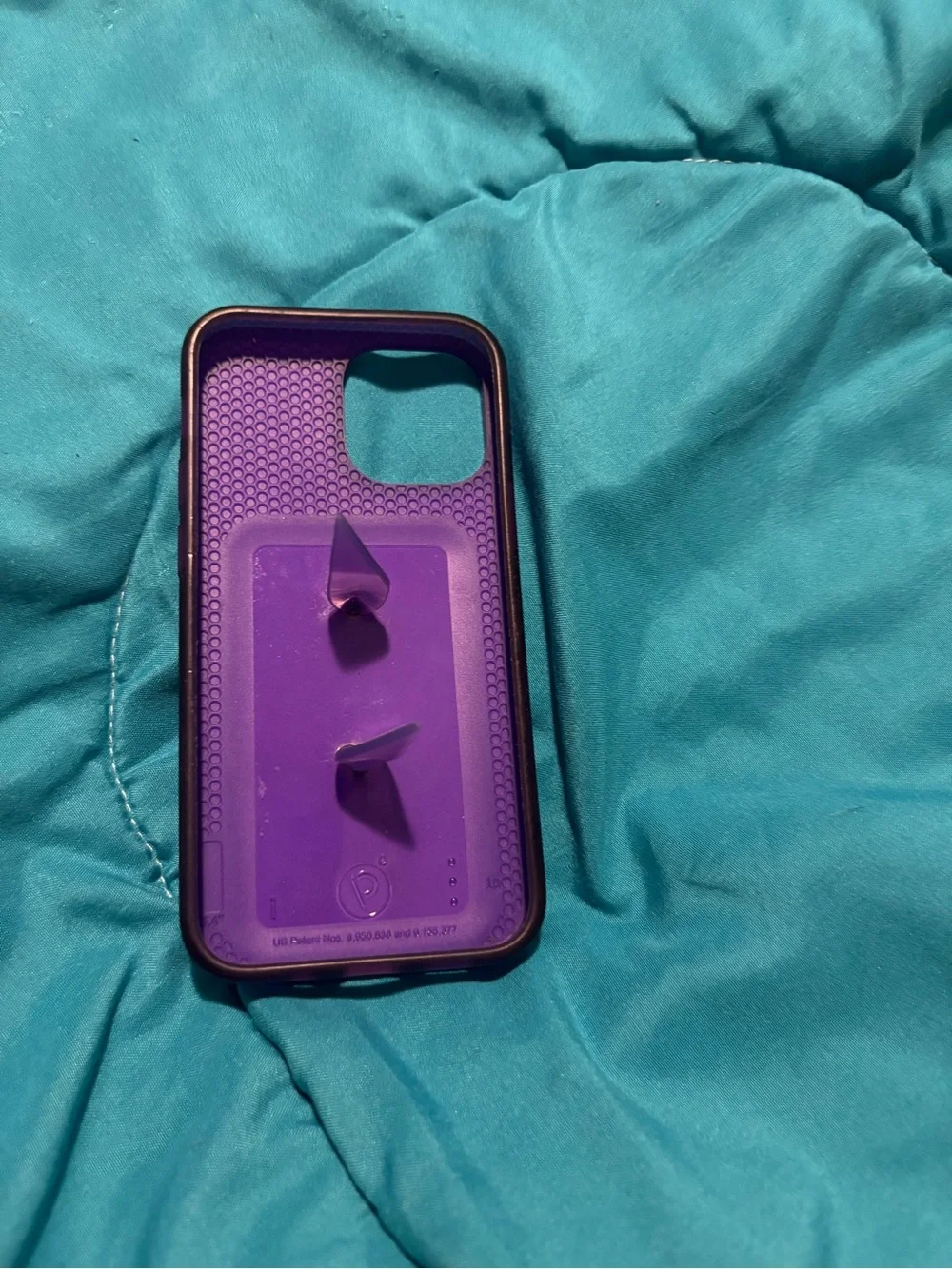 Loopy Case Purple Sparkle Ombré iPhone 13 mini case